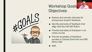 Online Teaching Workshop - Mid-Semester Feedback: Learn from Anonymous Student Experience