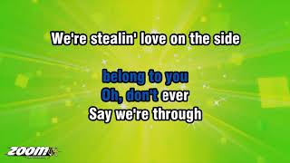 Carlene Davis - Stealing Love On The Side - Karaoke Version from Zoom Karaoke Resimi