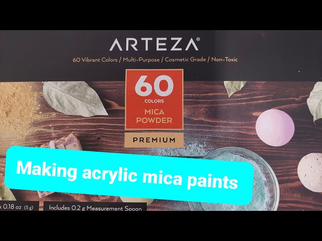  ARTEZA Outdoor Acrylic Paint Set, 20 Colours, 59 ml