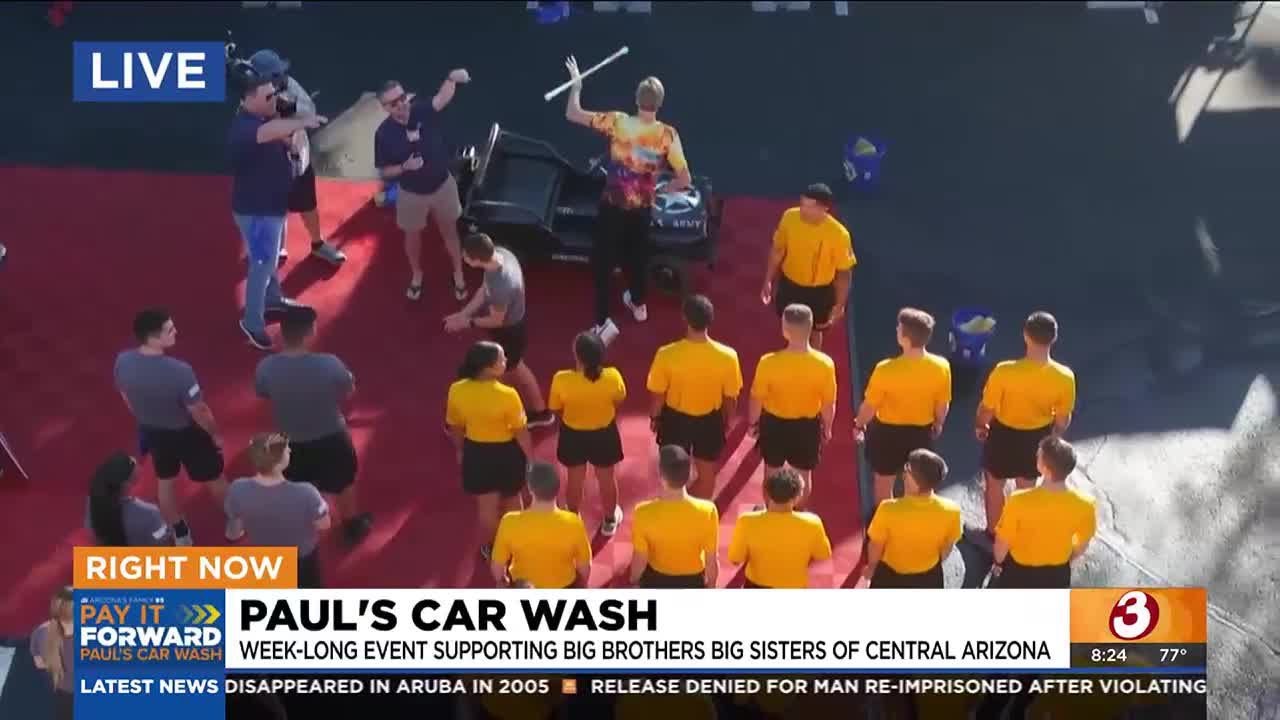Twirling is just part of the fun; Paul's Car Wash enters Day 3 YouTube