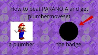 How to beat PARANOIA and get the plumbermoveset in PTR! |Pizza Tower ripoff