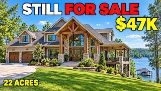 8 Ultra-Cheap Lake Houses with Acreage in Georgia You Can Snag Right Now 8 Ultra-Cheap Lake Houses with Acreage in Georgia You Can Snag Right Now