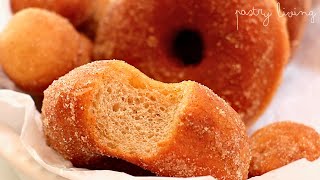 Soft &amp; Fluffy Homemade Cinnamon Donuts