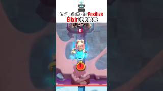 Master Positive Elixir Defense FAST✅| #clashroyale #gaming