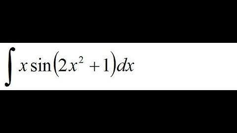 How to Integrate Trigonometric Functions | Calculus 01