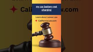 my car battery not charging