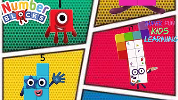 Numberblocks 1 - 10 NumberBlocks Full Episodes Numberblocks Hide And Seek Learn To Count Cartoons