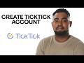 TickTick Sign Up Tutorial | Create Your TickTick Account in Minutes