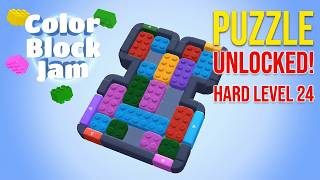 Color Block Jam Level 24 | Complete Walkthrough & Solutions! 🎯