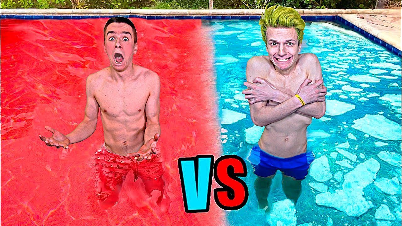 Heißer vs Kalter Pool Challenge **Teil 4**
