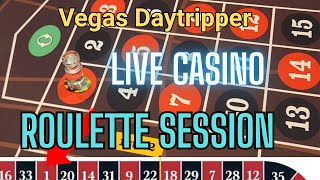 Rollercoaster Single Zero roulette session at GVR #casino #vegasdaytripper #roulette screenshot 4