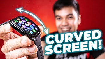 ⚡LESS THAN 1K NA CURVED SMARTWATCH?! Aolon Curve Smartwatch Unboxing and Review!
