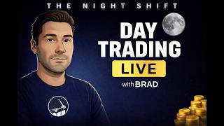 Full 🔴 Live Futures Trading NQ/ES Live Day Trading - Prop Trading - 8 PROP ACCOUNTS GIVEAWAY BONANZA!!! News