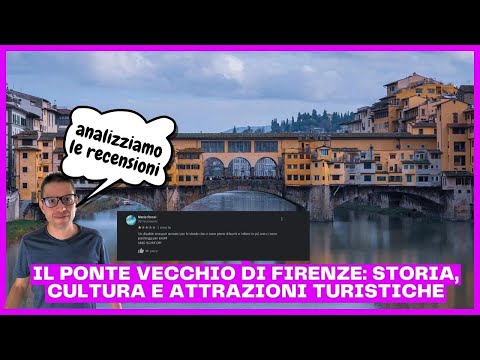 Video: Descrizione e foto del Ponte Vecchio - Italia: Firenze