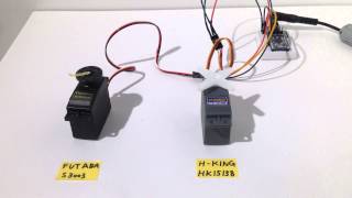 H-KING HK15138 & FUTABA S3003