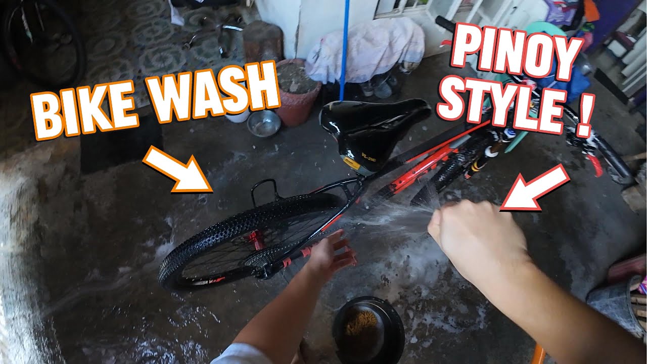 BIKE WASH PINOY STYLE | GIANT ATX 2018