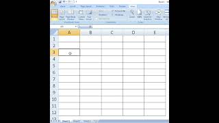 Excel me Lines (Gridlines) kaise hataye | Clean Sheet Trick #shorts