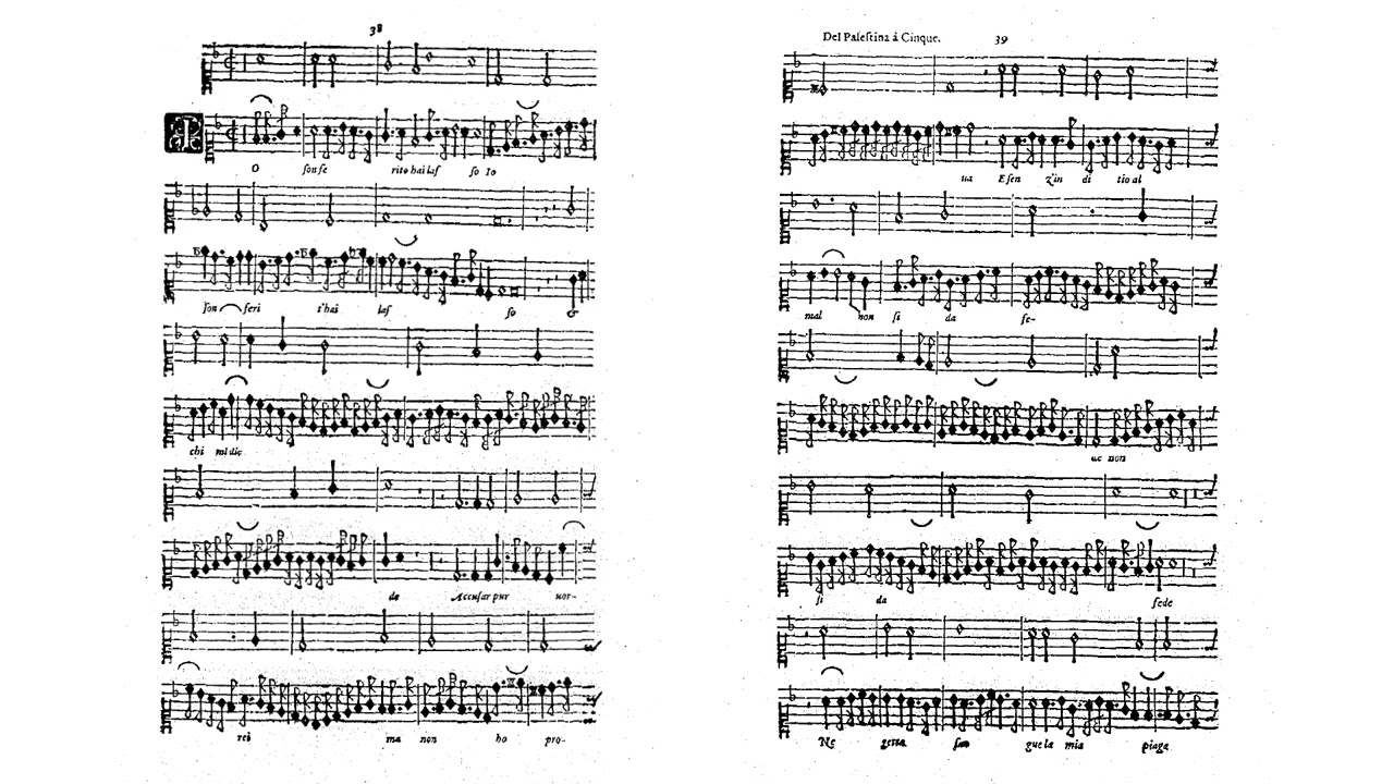 diminutions on "Io son ferito"