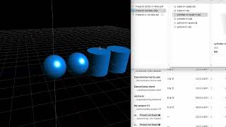 OpenGL Light Rotation and Red cube Phong shading and OBJ file Drag and Drop