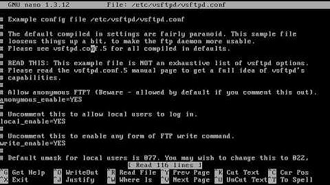 How to configure FTP Server (Vsftpd) in Linux