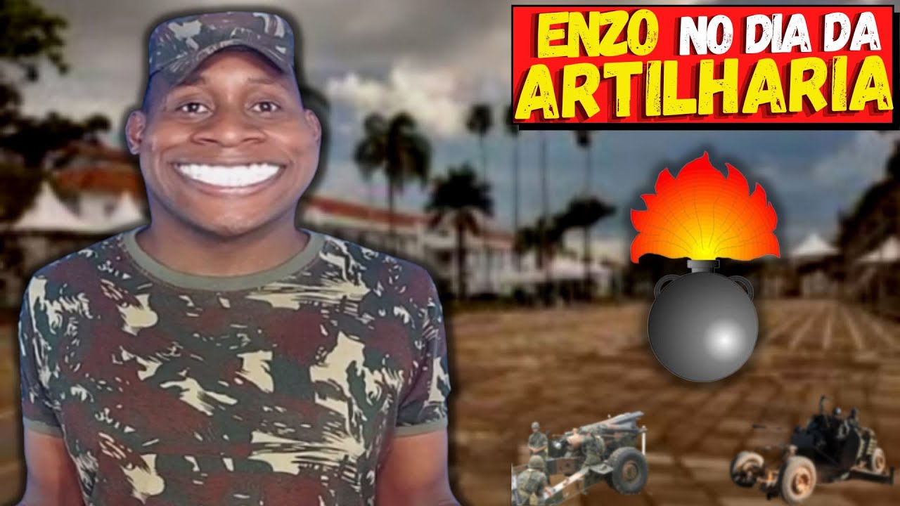 Enzo Comemora o Dia Da Artilharia (Exército Brasileiro)