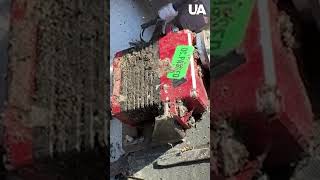 Mangled RESIDENTIAL BUILDINGS, civilians WOUNDED! Russia ATTACKED Dnipro with drones #shorts