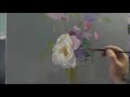 "Delicate bouquet" painting video lesson. Artist Igor Sakharov