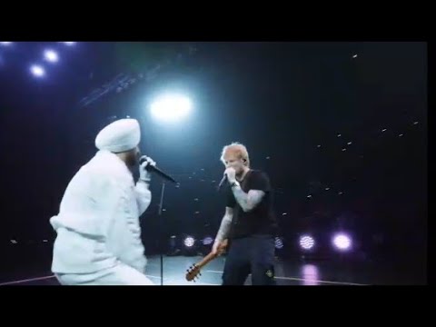 Shape of you by Ed Sheeran x Diljit Dosanjh concert in Mumbai 🤩😎🎸🔥🎊