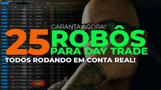 O QUE É A MENTORIA PROFITBOTS PARA DAY TRADE - COM 25 ROBÔS PRONTOS