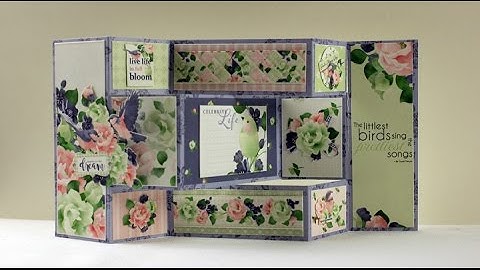 Trifold Shutter Card Tutorial | Nitwit Collections™