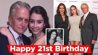 Michael Douglas And Catherine Zeta jones Celebrate Daughter Carys 21st Birthday
