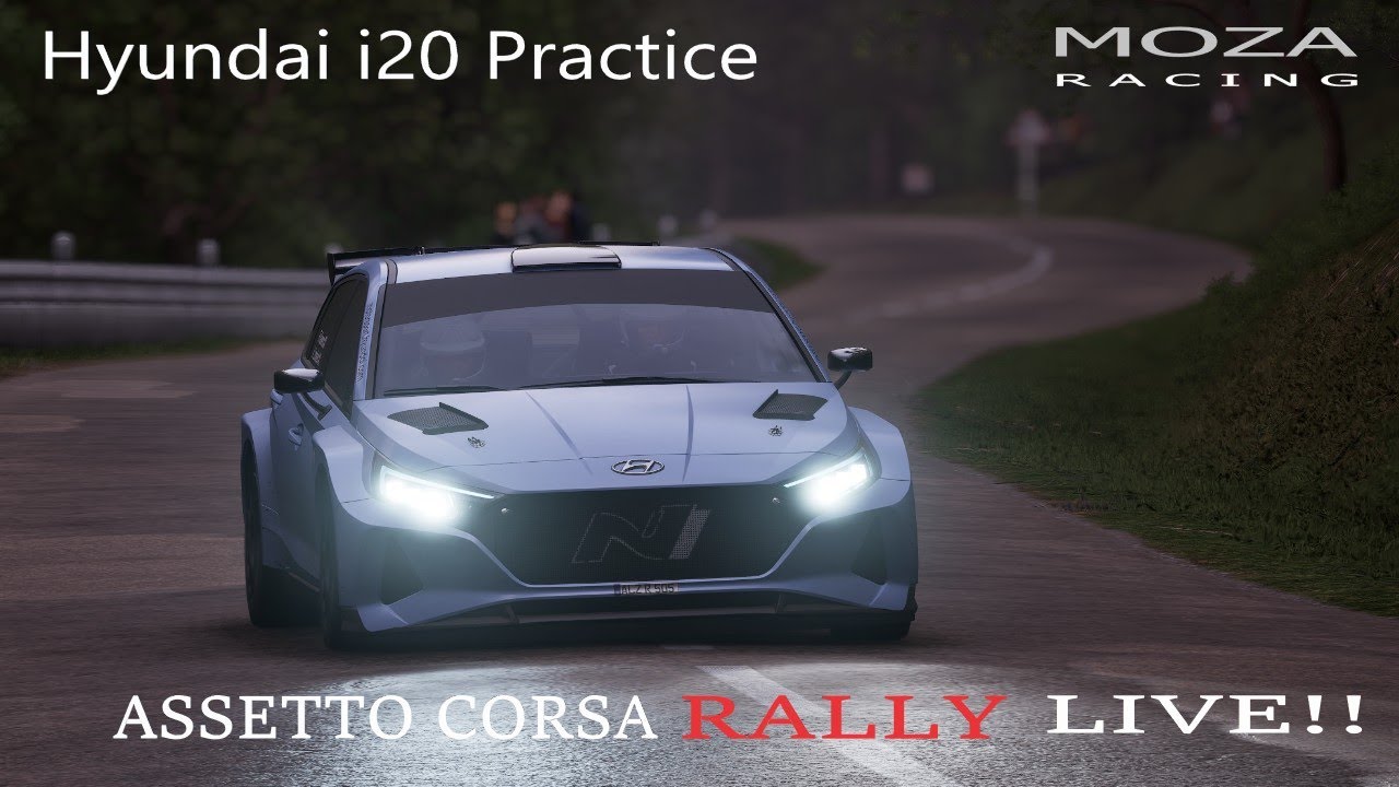 Corsa R5 Rally Assetto Corsa Rally - Moza R5 - Hyundai i20 - YouTube
