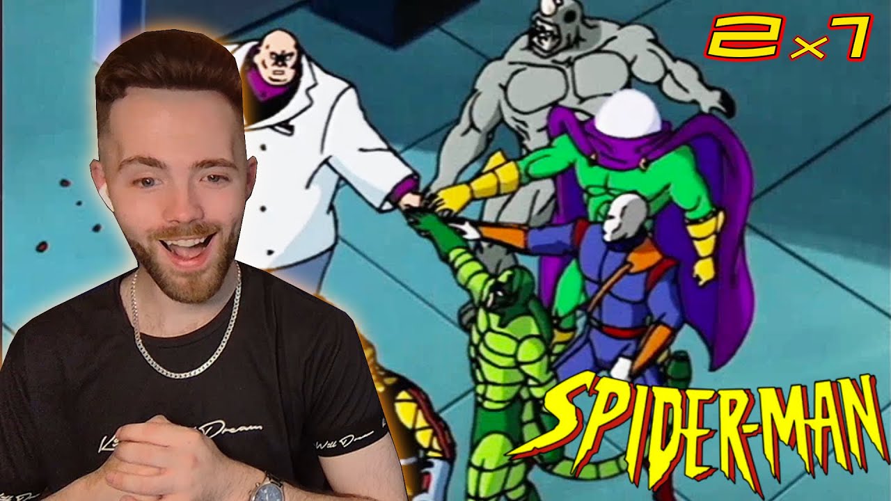 Spider-Man The Animated Series 2x1 "Neogenic Nightmare: The Insidious Six" REACTION!