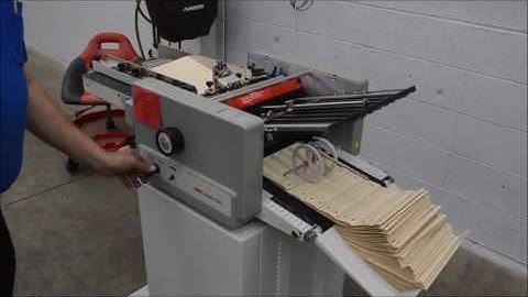 MBM 352 S Air Feed Paper Folder