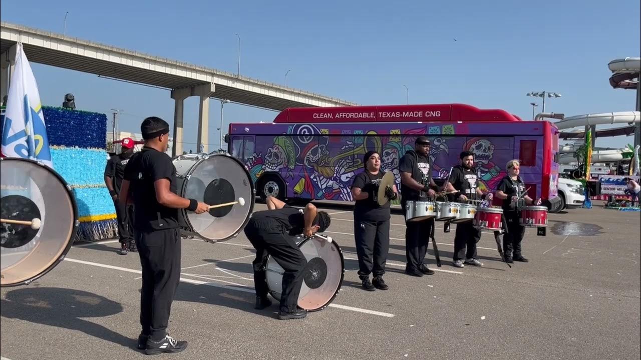 West Oso Alumni Drumline 2022 Buc Parade performance YouTube