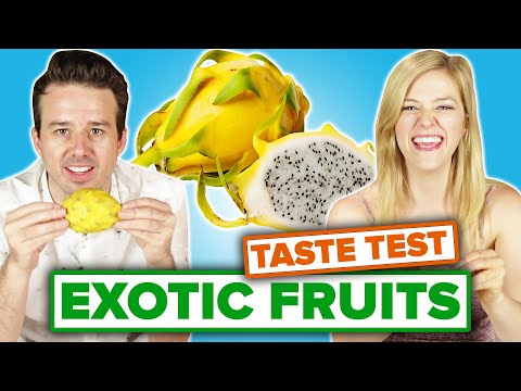People Taste-Test Exotic Fruit