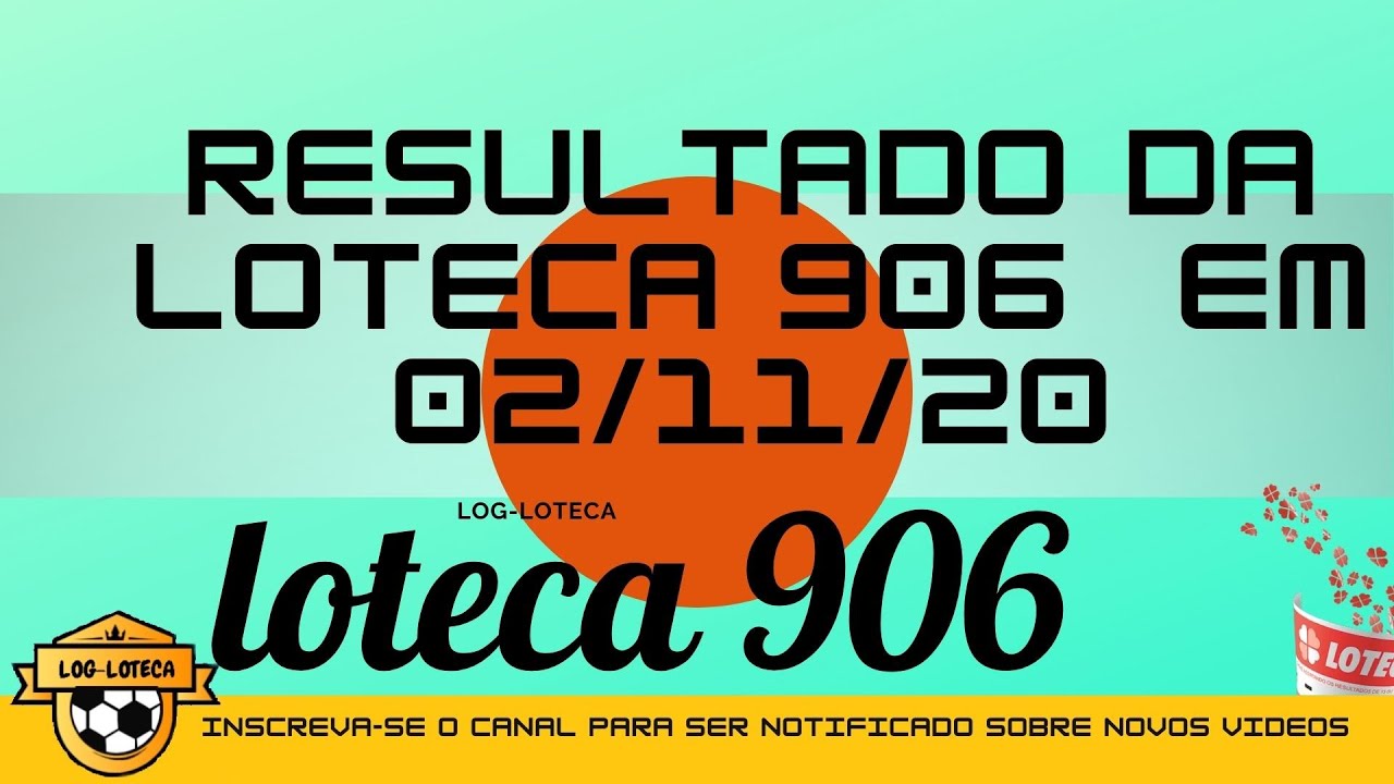 loteca 906 resultado dos palpites em 02/11/20