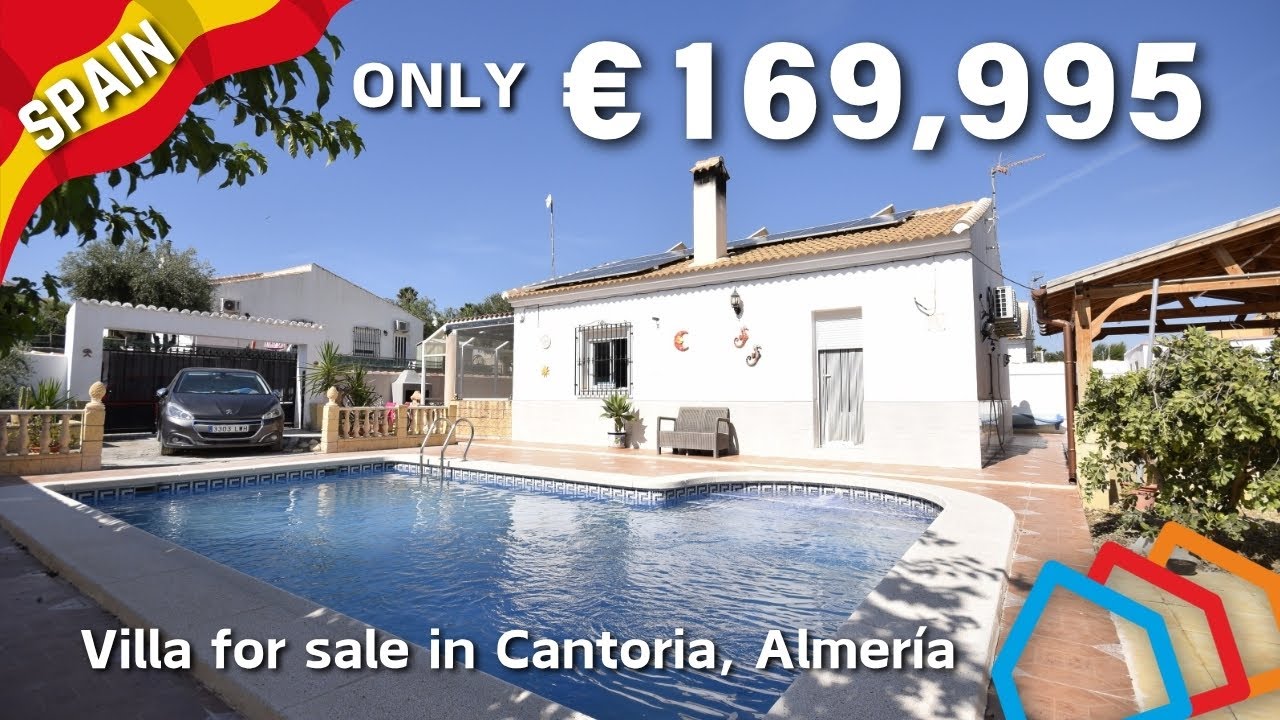 RESERVED! Villa Acogedor – 3 Bed Villa with Heated Pool in Cantoria, Almería