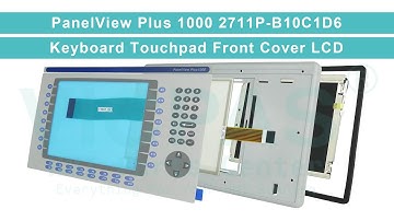 2711P-B10C1D6 Allen-Bradley PanelView Plus CE Touchscreen Operator Panel Keypad LCD Display HMI Case