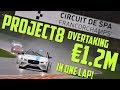 CHEAT CODE ENABLED?! The Jaguar Project 8 unleashed at a SOAKING Spa Francorchamps!