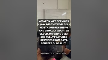 AWS Training in Bangalore @ Besant Technologies Electronic City Branch | Get 100% Placements