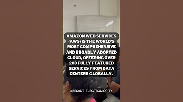 AWS Training in Bangalore @ Besant Technologies Electronic City Branch | Get 100% Placements