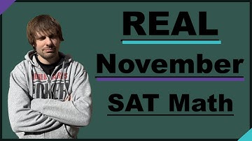 Real November SAT Math — Brutal Percentages & Desmos
