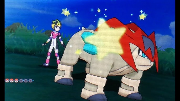 Live] Shiny Zekrom in Pokemon Ultra moon after 1480 SRs! 