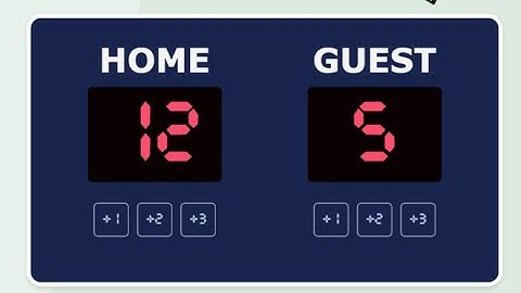 🏀 Creating a Basketball Point Counter with Scrimba