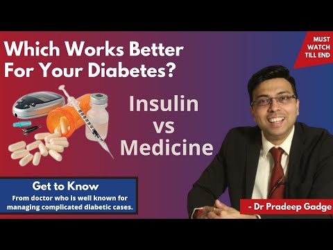 Video: Diabetes Pills Vs. Insulin: Was Sollten Sie Wissen?