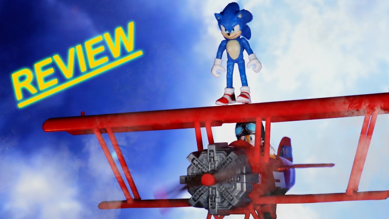 Sonic the Hedgehog 2 The Tornado Biplane with Sonic and Tails A not