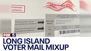 Voter mail card mixup in Nassau County