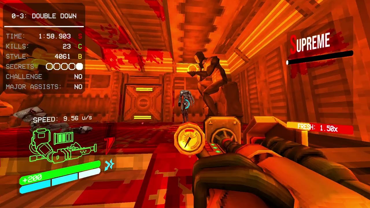 Beating ULTRAKILL Levels until the hate on Schlep Stops (Day-3)