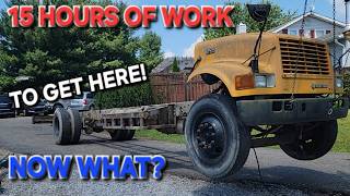 SO YOU WANT TO REMOVE A BUS BODY? WHAT THIS FIRST!